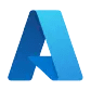 Blue gradient stylized letter A logo.