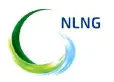 NLNG logo: green and blue circular swoosh with the text NLNG next to it.