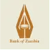 Bank of Zambia logo with an orange flame/droplet symbol and the text Bank of Zambia